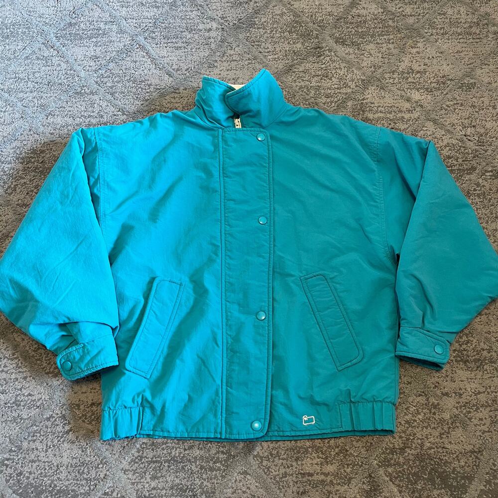 Vintage Woolrich Woman Fleece Lined Winter Jacket Size Small